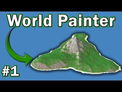 🗺️ World Painter Tutorial - #1 -  How to Make Custom Maps in Minecraft