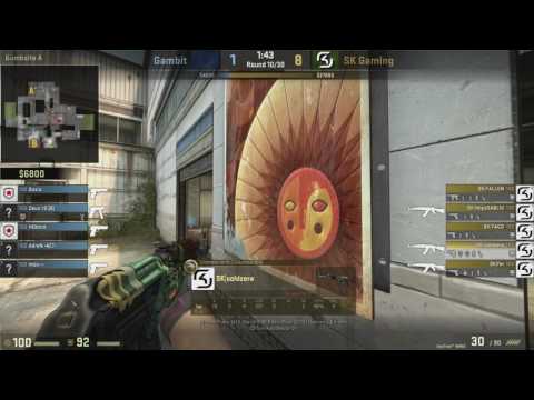 SK Coldzera [31-6] vs Gambit Cache [ CSGO SUMMIT GRAND FINALS ]