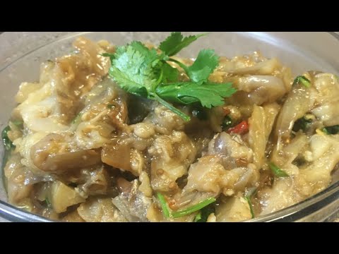 FRY EGGPLANT/ BAINGAN RECIPE
