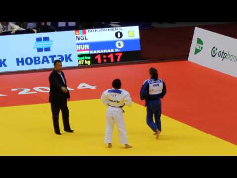 U57 Sumiya Dorjsuren (MGL) - Hedvig Karakas (HUN) (1/8)