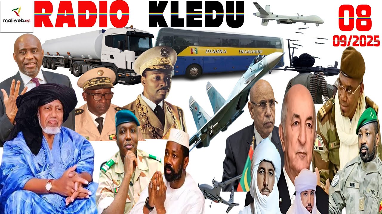 La Revue de Presse de la RADIO KLEDU du 08 Septembre 2025
