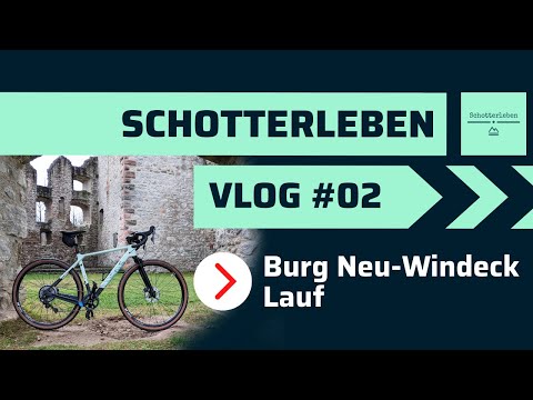 Schotterleben VLOG #02 - Burg Neu-Windeck Lauf | Canyon GRIZL CF SL8 1by Suspension 2022 | 4K | DE