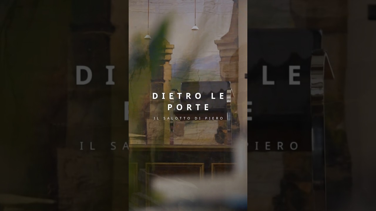 DIETRO LE PORTE: il salotto di Piero Amerio