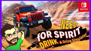 Need for Spirit Drink and Drive Simulator gameplay on Nintendo Switch as featured on IGN Game Scoop