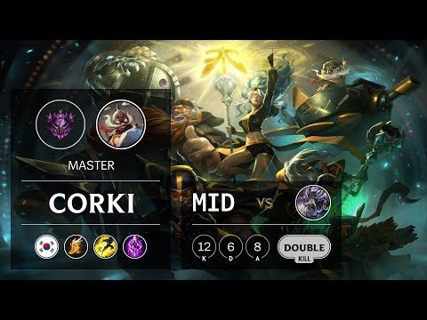 Corki Mid vs Kassadin - KR Master Patch 9.12