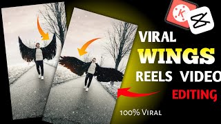 How To Make angel 😇 Wings Video Editing | Pankh wala video Kaise banaen | In Capcut