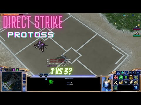 Starcraft 2 Direct Strike: 1 VS 3?
