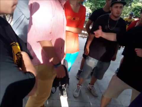 Rodamiento & Khronoz vs Mc Aztek & Omaruxho Batalla de Armas Duplas