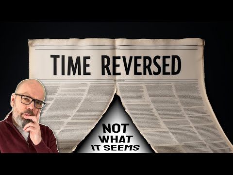 The Overlooked Result in the ‘Time Reversal’ Experiment