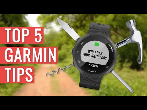 Top 5 Garmin Tips