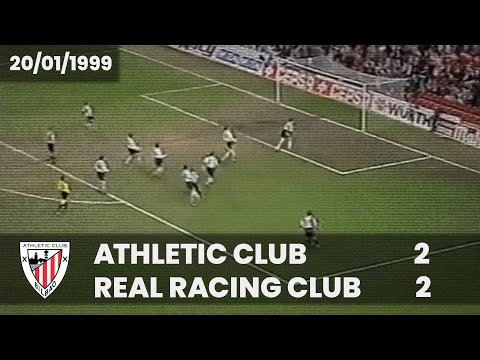 ⚽️ [Copa del Rey 98/99] 1/8 final (Ida) I Athletic Club 2 - Real Racing Club 2 I LABURPENA