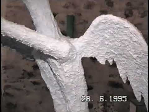 Dravograd 1995 - Otvoritev razstave Zlatka Jevšenaka