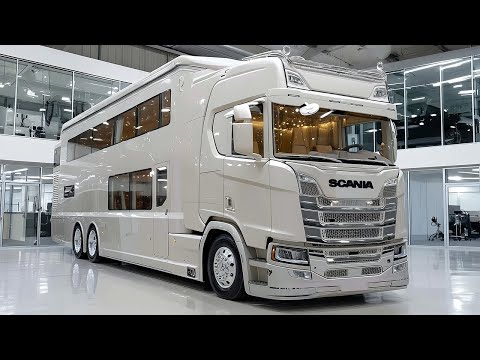 2026 Scania Double Decker 6×6 Motorhome – The $5M Moving Palace on Wheels!