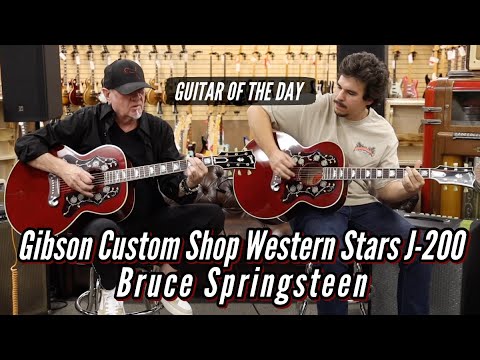 Gibson Custom Shop SJ-200 - Norman's Rare Guitars Exclusive - "Western Stars" Double Pickguard 2024 - Burgundy / Red Gloss image 15