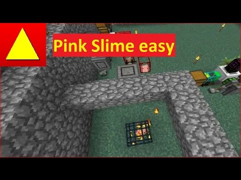 MFR MineFactory Reloaded Pink Slime Balls ohne Liquid Router farmen BuilderServer LP Tutorial