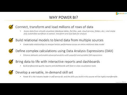 2.2 Meet Power BI Desktop - Microsoft Power BI Desktop for Business Intelligence | YDisLive