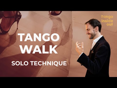 Tango Walk Solo Exercises | Tango Technique #dance #tutorial