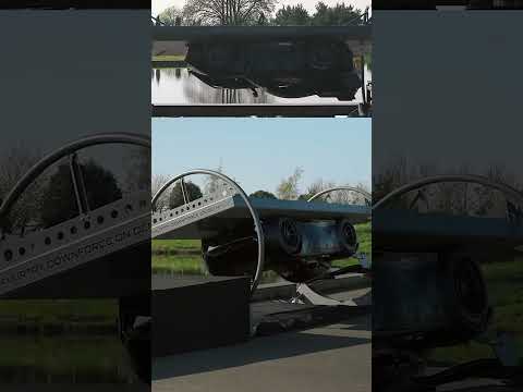 This car can drive upside down at low speed