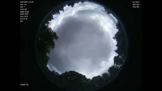 2026-07-02 All sky camera capture from Poiana Rusca Mountains, Romania
