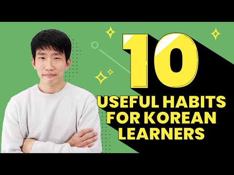 Small habits that will help you learn Korean faster