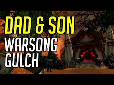 WoW Classic With My Son - Warsong Gulch