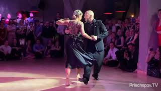 Alejandra Mantiñan and Mariano Otero dance on La Romantica's Invierno