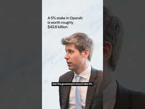 Video thumbnail: Why OpenAI Wants the U.S. Government as a Shareholder