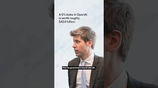 Thumbnail for Why OpenAI Wants the U.S. Government as a Shareholder