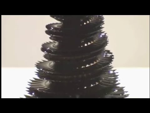 Ferrofluid Sculpture \Morpho Tower\