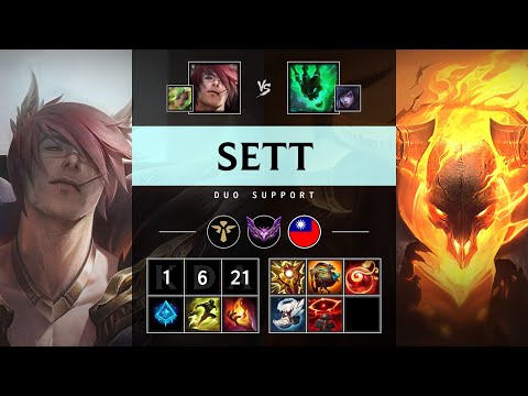 Sett Support vs Thresh - TW Master Patch 25.18