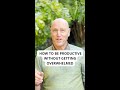 How To Be Productive Without Getting Overwhelmed By Vaisesika Dasa