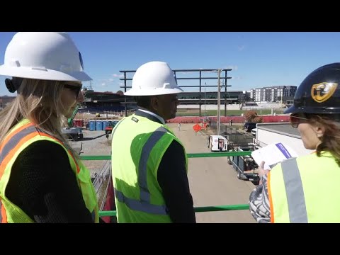 Diamond District partners celebrate as Flying Squirrels stadium ...