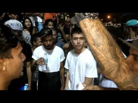 Matheus Conka vs Sombra e Marquez 1ª fase 10ª edição Batalha do formigueiro