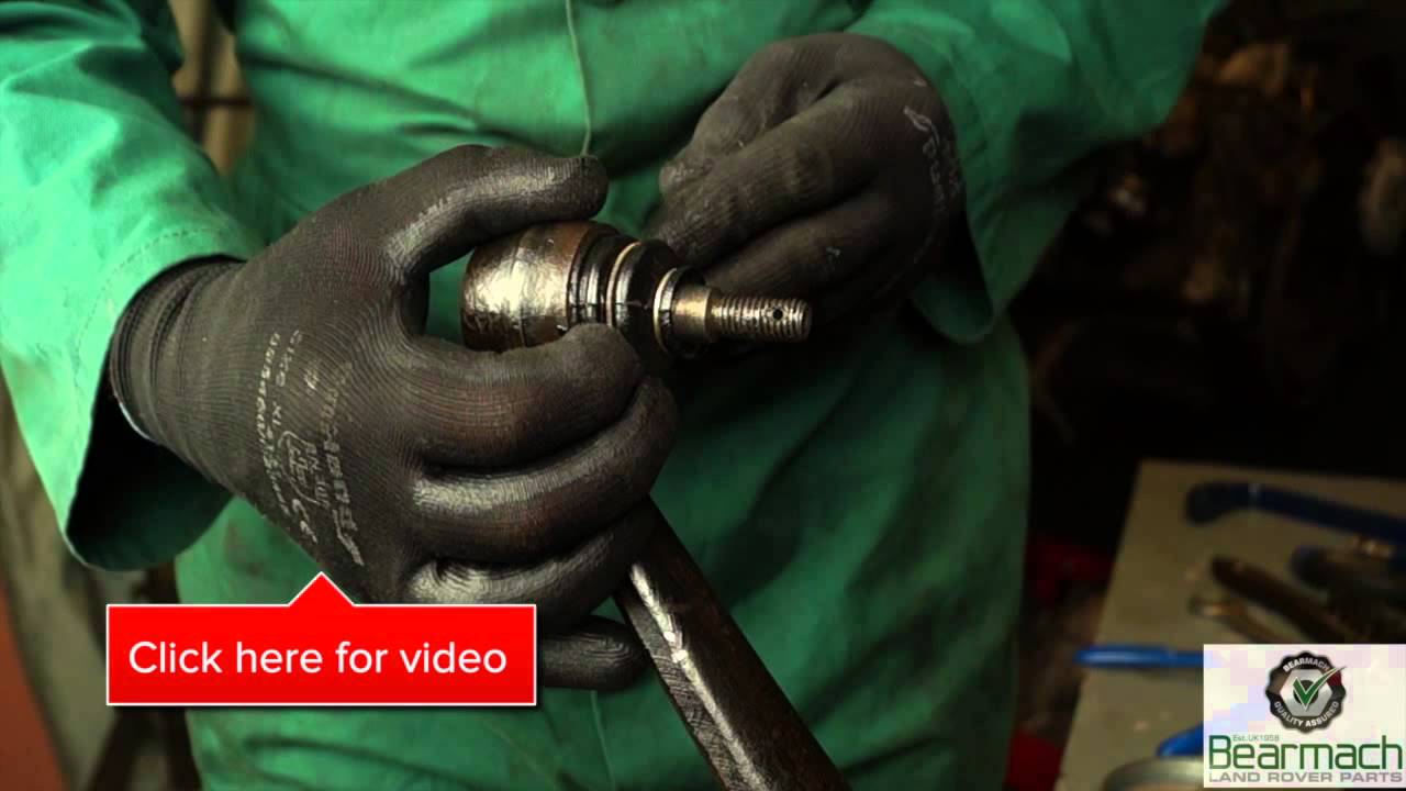 Watch video Replacing the drag link and track rod for HD versions - The Fine Art of Land Rover Maintenance Now Replacing the drag link and track rod for HD versions - The Fine Art of Land Rover Maintenance