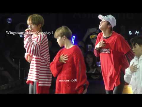 170513 BTS HK Lost V taehyun focus
