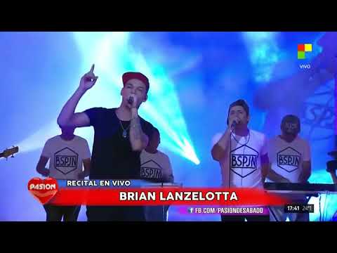 La dedicatoria de Brian Lanzelotta a su hijo en medio de un recital: "Estoy ansioso por conocerte"