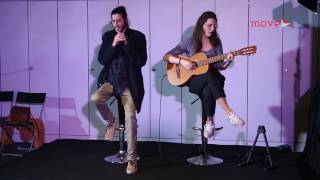 Salvador Sobral (voz) e Luísa Sobral (guitarra) interpretam &#39;Amar Pelos Dois&#39;