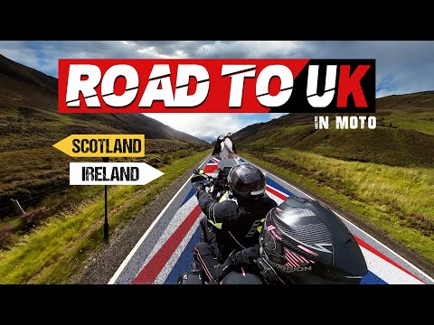 Da ROMA alla GRAN BRETAGNA e IRLANDA in MOTO - Documentario di VIAGGIO