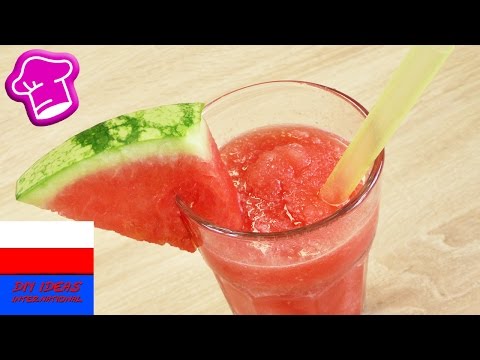 Slushy z arbuza i wody kokosowej | pyszny napój na letnie upały | prosty przepis