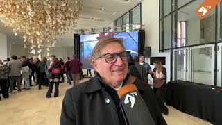 Luis Eduardo Meglioli recibió la copia digitalizada de su trabajo premiado en el siglo XX