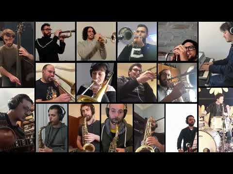 Quarantine big band NTJO Senor Blues by Horace Silver guest Fabrizio Bosso