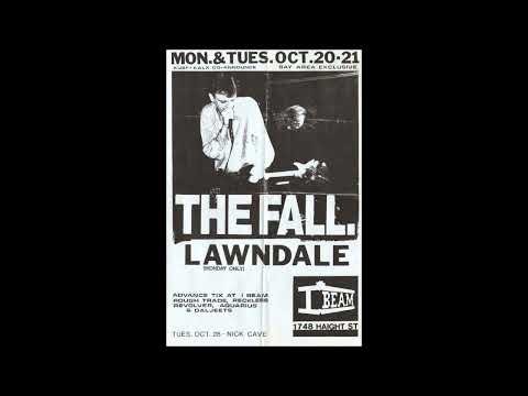 The Fall + 20 October 1986   I Beam, San Francisco, California