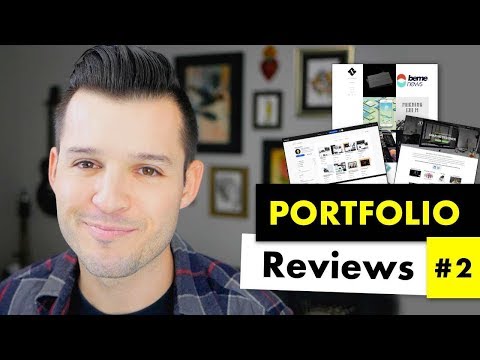 Design Portfolio Review Critique | Part 2