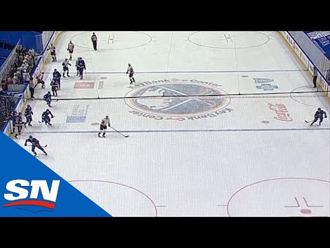 Sabres Receive Too Many Men Penalty After Having 10 Skaters On Ice