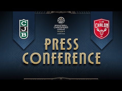 Joventut Badalona v Elan Chalon - Press Conference | #BasketballCL 2025-26