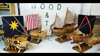 My collection of handmade ships (Моя коллекция кораблей ручной работы)