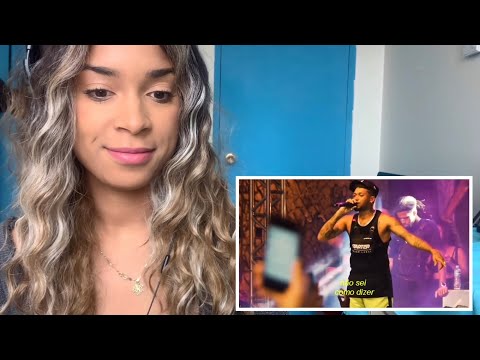 Gringa reage a Chris - Se você quiser (Ao Vivo)