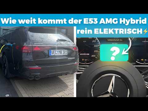 We're doing what no one else dares to do with the Mercedes AMG E53 Hybrid!😲