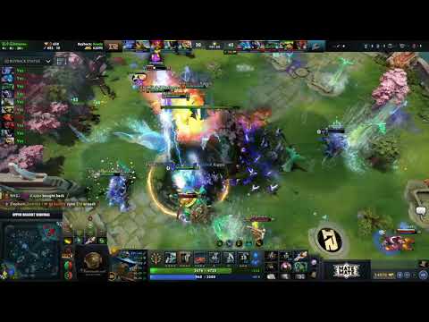 RNG vs Elephant TI10 Qualifiers EU - Crazy Teamfight in Radiant Ancient