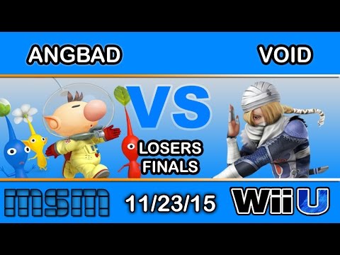 MSM 25 – 2Scoops | Angbad (Olimar) Vs. VoiD (Sheik) Losers Finals - Smash Wii U